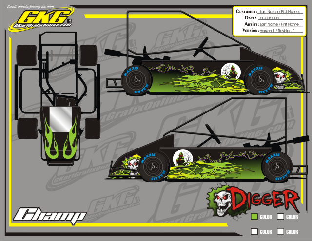 DIGGER CHAMP SIDE WRAPS